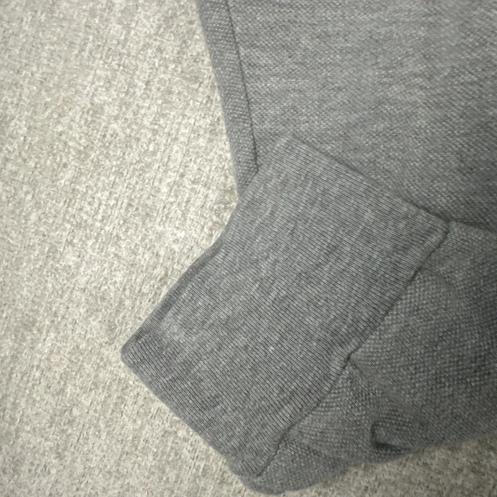Polo Ralph Lauren Shirt Men XL Grey‎ Long Sleeve Golf Preppy Blue Pony Casual